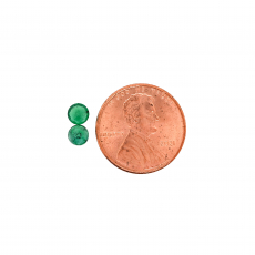 Emerald Round 4.5mm Approximately .60 Carat