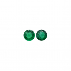 Emerald Round 4.5mm Approximately .60 Carat