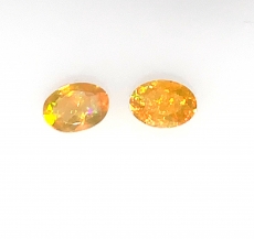 Ethiopian Opal  Oval 7x5mm Matched Pair  1 Carat