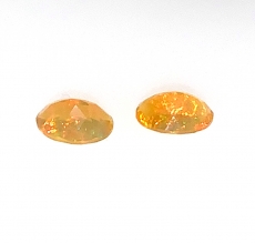 Ethiopian Opal  Oval 7x5mm Matched Pair  1 Carat