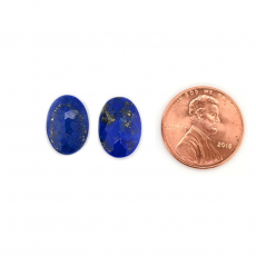 Faceted Lapis Oval 14x10mm Approximately 10 Carat