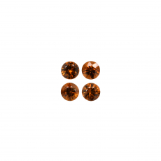 Golden Brown Zircon Round 4mm Approximately 1.40 Carat