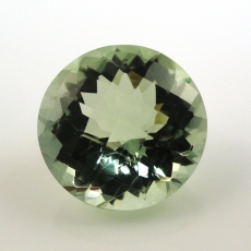 Green Amethyst (Prasiolite) Round Shape 14mm Approximately  8 Carat