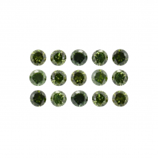 Green Diamond Round 1.5mm Approximately 0.20 Carat