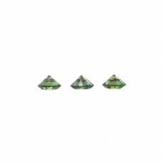 Green Diamond Round 2.5mm 0.18 Carat