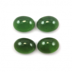 Green Serpentine Cab Oval 14X10mm Approximately 20 Carat