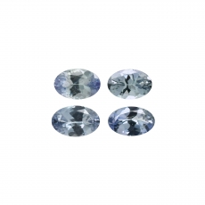 Green Tanzanite Oval 6x4mm Approximately 1.47 Carat