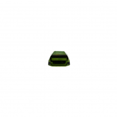 Green Tourmaline Emerald Cut 7.5x7mm Single Piece 2.48 Carat