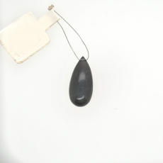 Grey Moonstone Drops Almond Shape 21x10mm Drilled Beads Single Pendant Piece