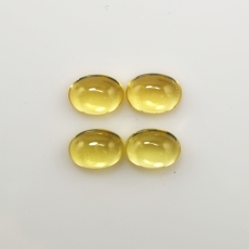 Heliodor Cab Oval  7x5mm Approximately 3 Carat