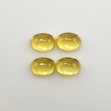 Heliodor Cab Oval  7x5mm Approximately 3 Carat