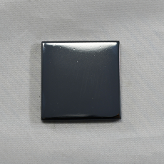 Hematite Cab Square 28mm Single Piece Slab Approximately 59 Carat