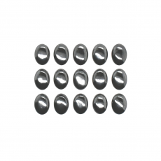 Hematite Oval 7x5mm Approximately 22 Carat