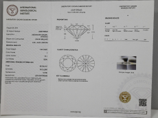 IGI Certified Lab Grown Diamond Round 2.08 Carat Matching Pair
