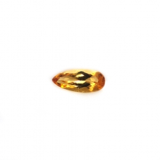 Imperial Topaz Pear Shape 9.5x4.5mm Approximately 1.04 Carat