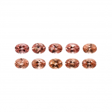 Imperial Zircon Oval 4x3mm Approximately 2.16 Carat