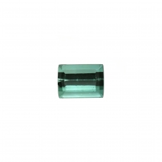 Indicolite Tourmaline Emerald Cut 8x6mm Single Piece 1.95 Carat