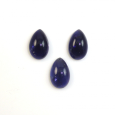 Iolite Cab Pear Shape 14X9mm Approximately 15 Carat