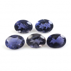 Iolite Oval 8x6mm Approximately 5 Carat