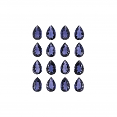 Iolite Pear Shape 6x4mm Approximately 5.50 Carat