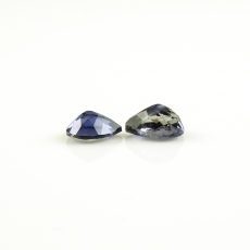 Iolite Pear Shape 8x6mm Matching Pair Approximately 1.76 Carat