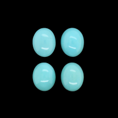Kingman Turquoise Cab Oval 10x8mm Approximately 8 Carat
