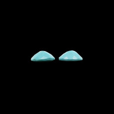 Kingman Turquoise Oval 11x9mm Matching Pair Approximately 4.88 Carat