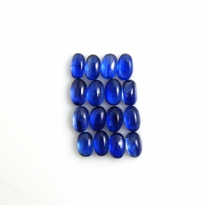 Kyanite Cab Oval 5x3mm Approximately 5 Carat