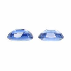 Kyanite Oval 10x8mm Matching Pair Approximately 6.5 Carat