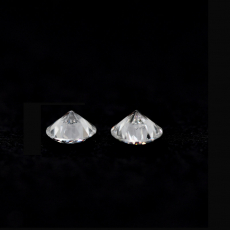 Lab Grown Diamond Round 3mm Matching Pair Approximately 0.20 Carat