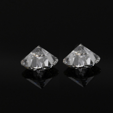 Lab Grown Diamond Round 5mm Matching Pairs Approximately 0.99 Carat