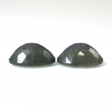 Labradorite Cut Oval 14X10MM Matched Pair Approximately 10 Carat