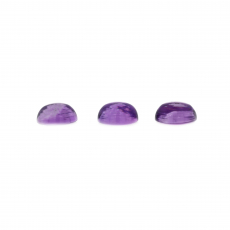 Lavender Amethyst Cab Round 10mm Approximately 10 Carat.