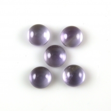 Lavender Amethyst Cab Round 8MM Approximately 9 Carat