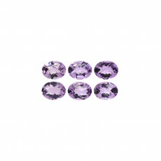 Lavender Amethyst Oval 9x7mm Approximately 10 Carat.