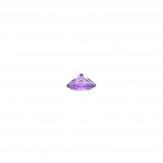 Lavender Purple Untreated Sapphire Round 4.2mm Single Piece 0.32 Carat