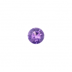 Lavender Purple Untreated Sapphire Round 4.2mm Single Piece 0.32 Carat