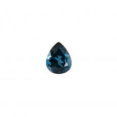 London Blue Topaz Pear Shape 11x9mm Single Piece Approximately 3.30 Carat