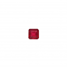 Madagascar Ruby Emerald Square 8mm Single Piece Approximately 3.50 Carat