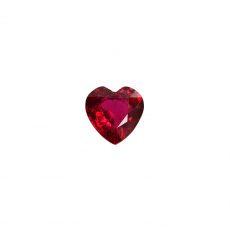 Madagascar Ruby Heart Shape 3.5mm Single Piece Approximately 6 Carat