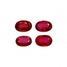 Madagascar Ruby Oval 6x4mm Approximately 2.20 Carat