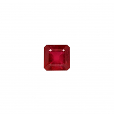 Madagascar Ruby Square 10mm Single Piece Approximately 7.35 Carat