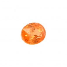 Mandarin Garnet Oval 8.9x6.8mm Single Piece 3.40 Carat