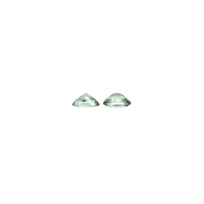 Mint Green Tourmaline Oval 9x7mm Matching Pair 3.23 Carat