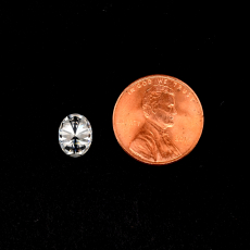 Moissanite Oval 9x7mm Single Piece Approximately 1.80 Carat