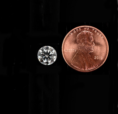 Moissanite Round 4mm Single Piece Approximately 0.19 Carat