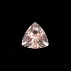 Morganite Trillion 10mm Single Piece Approximately 3.17 Carat