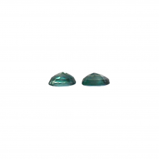 Natural Color Change Alexandrite Oval 4.5x3.5mm Matching Pair 0.68 Carat