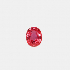 Natural Padparadscha Sapphire Oval 7.3 x 5.8mm Approximately 1.41 Carat