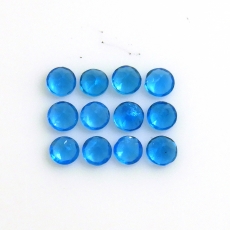 Neon Apatite Round 2.75mm Approximately 1 Carat